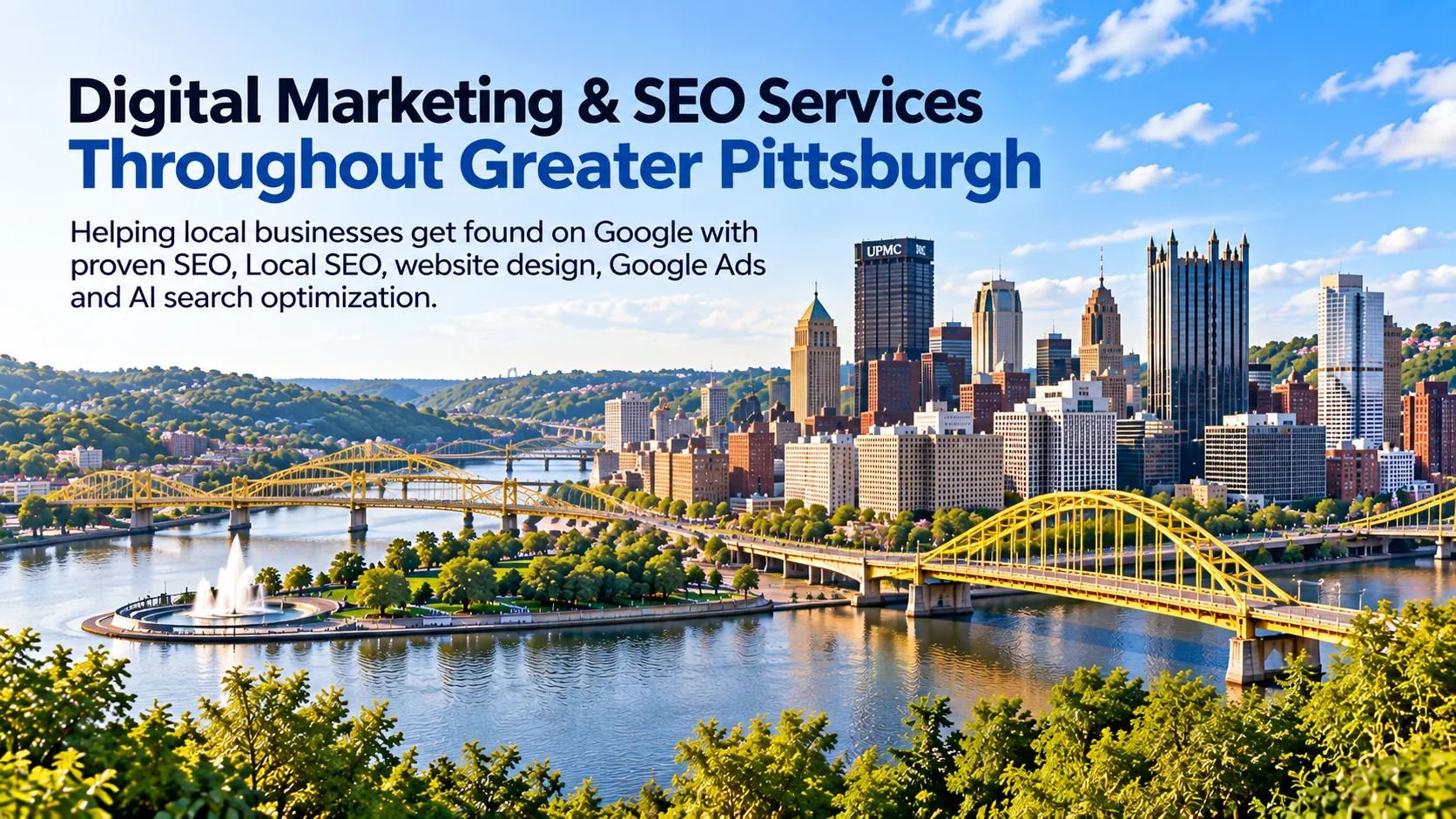 SEO & Digital Marketing Services Throughout Greater Pittsburgh